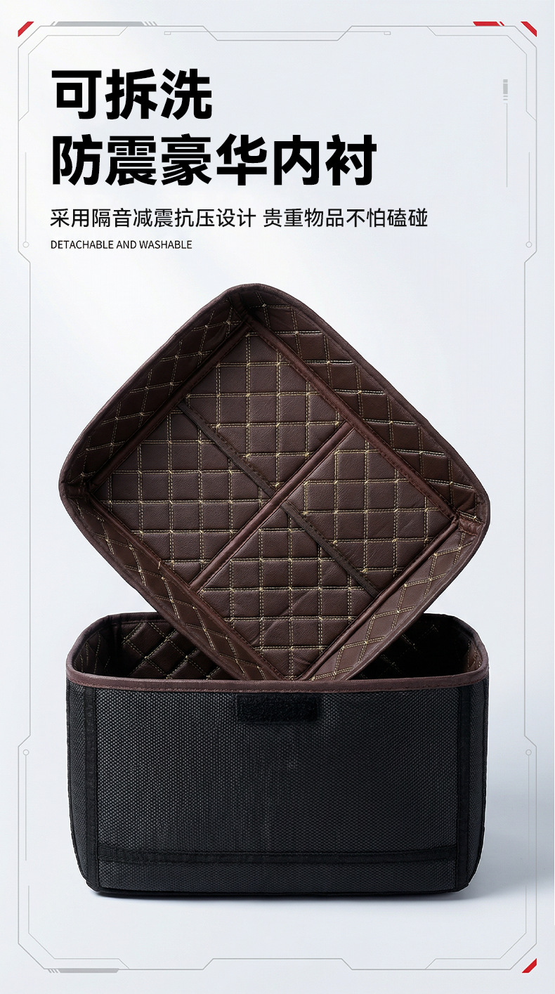 Electric Vehicle Trunk, Scooter Box, Non-Aluminum Alloy Box, 5L Delivery Box, Large Capacity Storage Box, Large Tail Box