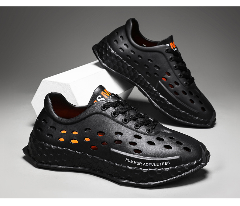 Comfortable Couple's Clogs Non-slip Outdoor Beach Slippers Men_voghion.com