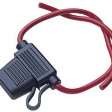 汽车保险盒 汽车插片保险座 汽车带电线插片保险座