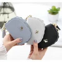 Card holder, universal cute small shoulder bag, fresh capacious hand loop bag, wallet