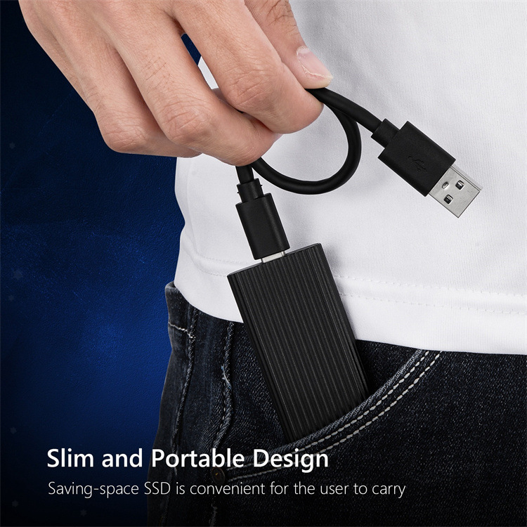 Comercio exterior nuevo SSD banda mini móvil unidad de estado sólido 1/2/4/6/8/16TB portátil transfronteriza