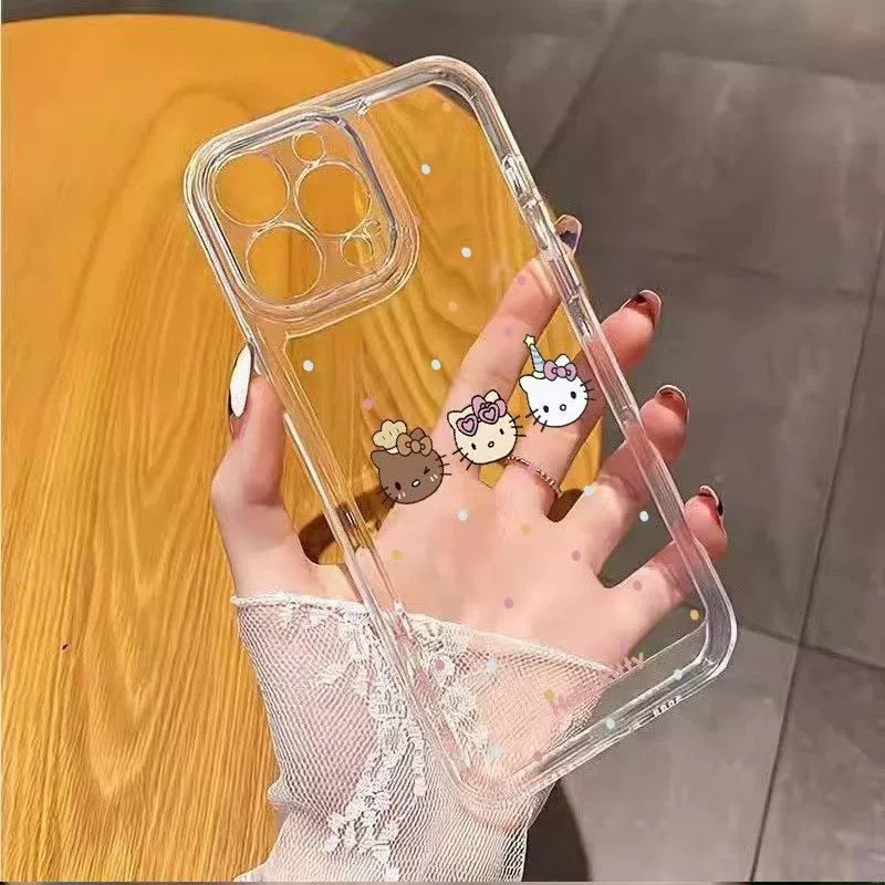 ( торговля), Хэппи Кити, яблоко, iPhone 17, милый чехол для телефона, 17промакс, iPhone, 14