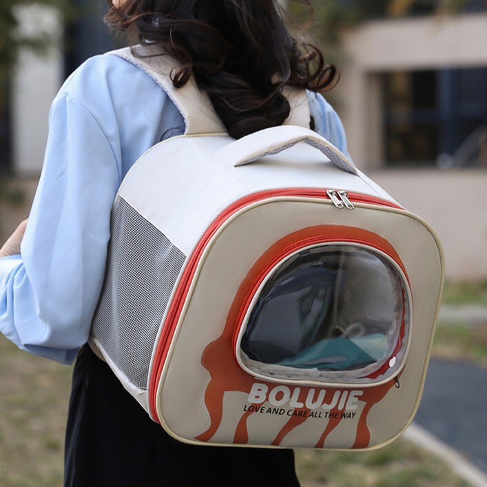 Cat Carrier, Portable Pet Bag, Large Capacity Pet Carrying Box for Cats and Dogs, Backpack Cat Carrier, Airline Crate