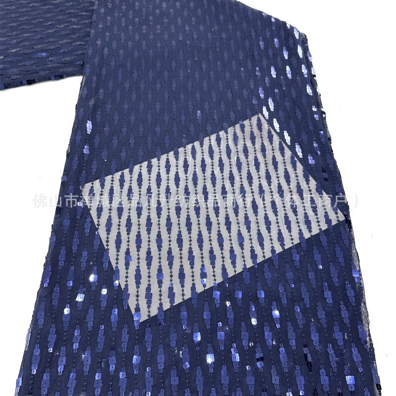 Multicolor vertical cuadrado tela de malla elástica ventilada hueco vestido de moda cabina de ropa de mujer tela de blusa