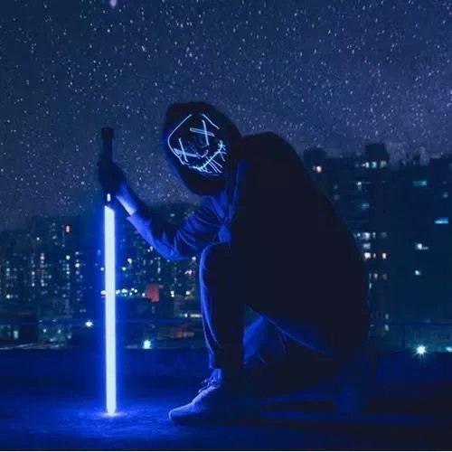 Игрушечный световой меч с миганием LED, батарейный, 7 цветов