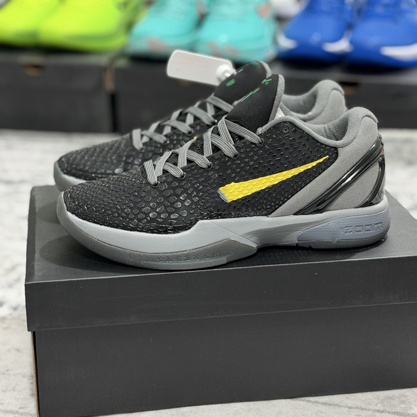 Zapatillas de Baloncesto Kobe 6 de Caucho, Transpirables, Antideslizantes y con Amortiguación para Deporte