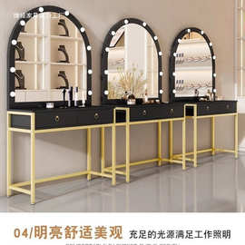 新款卧室化妆台影楼婚纱店简约梳妆台专业理发店院化妆桌专用