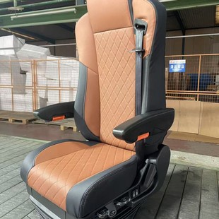 Modified Heavy Truck Cab Airbag Seats with Ventilation and Heating, Non-Destructive Installation of Various Models of Seats