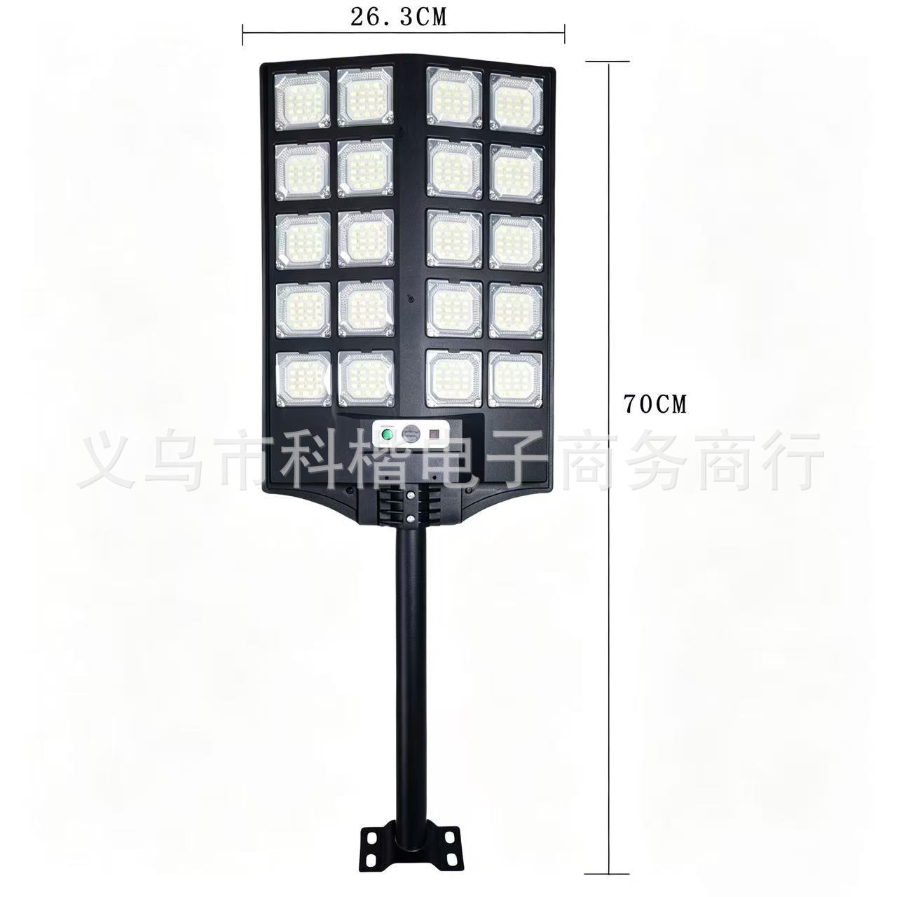 Transfronterizos nueva luz solar LED carretera patio exterior a prueba de lluvia a prueba de agua integrada luz de inducción humana