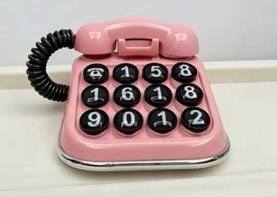 Decoration Accessory, Nömrəli dayanma kartı - pink-6-sets-of-number-stickers