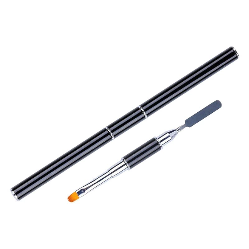 Двойная головка двойного назначения светотерапевтическая ручка для ногтей стальная нажимная клей палочка для тиснения многофункциональная ручка для ногтей кристаллический Клей Кисть для ногтей