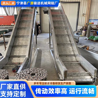 定制饲料厂用链板提升机玉米豆粕颗粒输送设备自动化流水线提升机