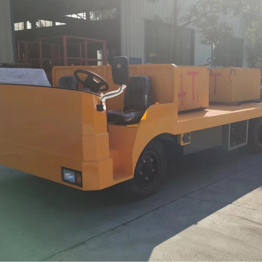 电动平板搬运车 不带顶不带驾驶室8吨电动运输车 重工使用
