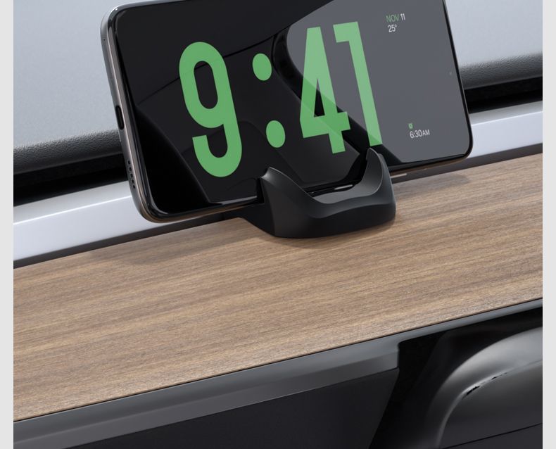 Suitable for Tesla mobile phone car mount, silicone model 3/Y/L, new dashboard navigation-specific accessory