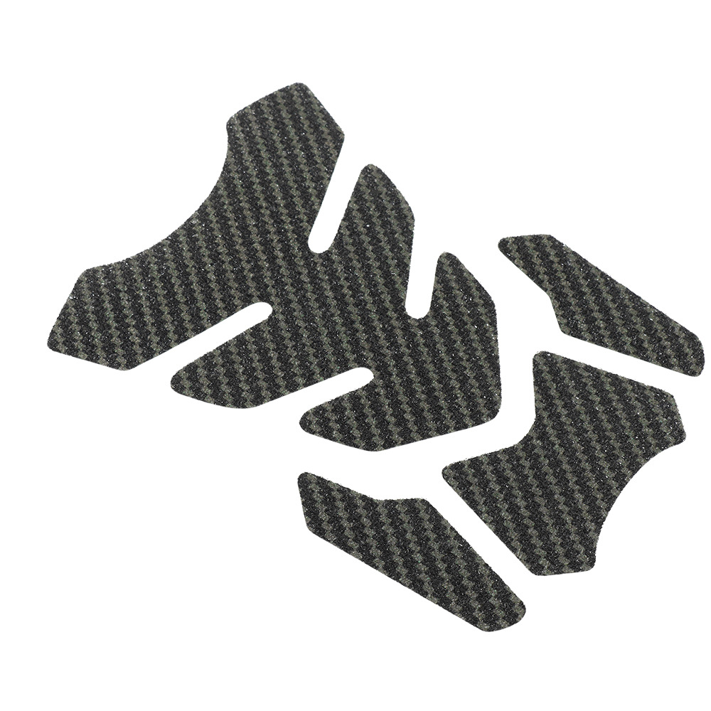 Adecuado para modificación de motocicleta, fibra de carbono, pasta de hueso de pez esmerilado, antideslizante, resistente a los arañazos, impermeable y a prueba de humedad