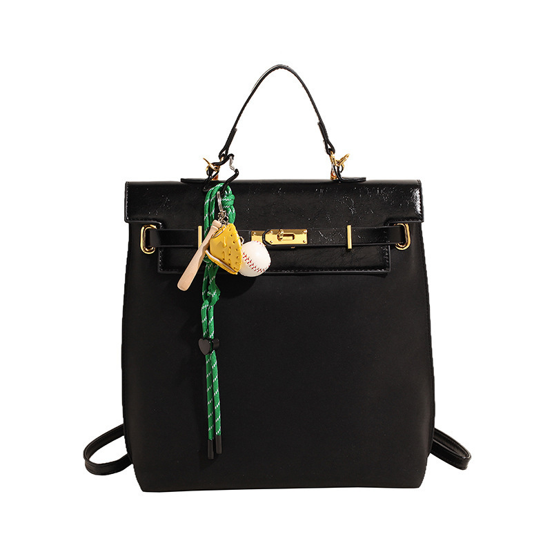 Mochila de nicho retro para mujer 2024 otoño nuevo bolso de estudiante de moda de moda versión coreana bolso de hombro de alta gama