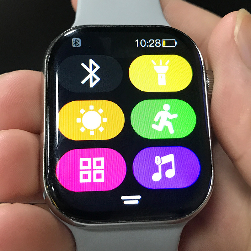 S9 Huaqiangbei watch9 reloj inteligente carga inalámbrica NFC pago dual isla inteligente azúcar en sangre lípidos en sangre ácido úrico S10