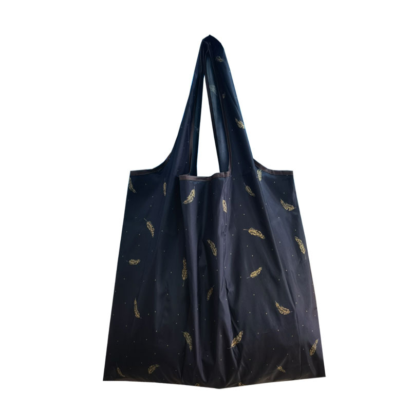 Bolso de compras de supermercado mediano de dibujos animados bolso verde bolso de moda bolso de compras plegable Portátil Bolsa de nylon impermeable image 54