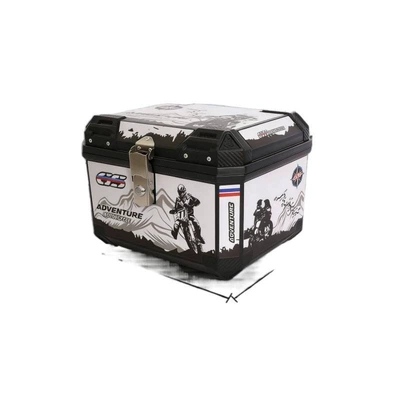 Motorcycle trunk, trunk, battery-powered scooter motorcycle