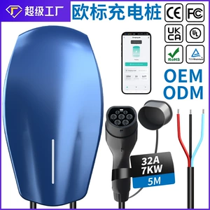 Doldurma Pili 7Kw Avropa Standartı EVcharger Type2 AC 22Kw 380V Məişət Doldurma Pili