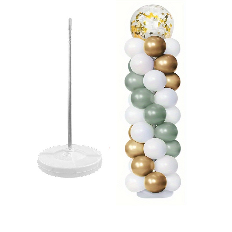 Accesorios de globo 2m 3m varilla retráctil soporte de columna centro comercial festivo centro comercial de bienvenida decoración