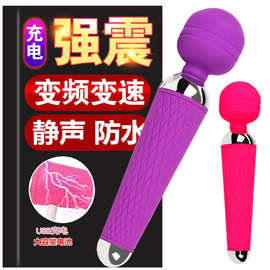 包邮av棒伊诺女性情趣成人用品USB充电充电震动棒女用av振动按摩