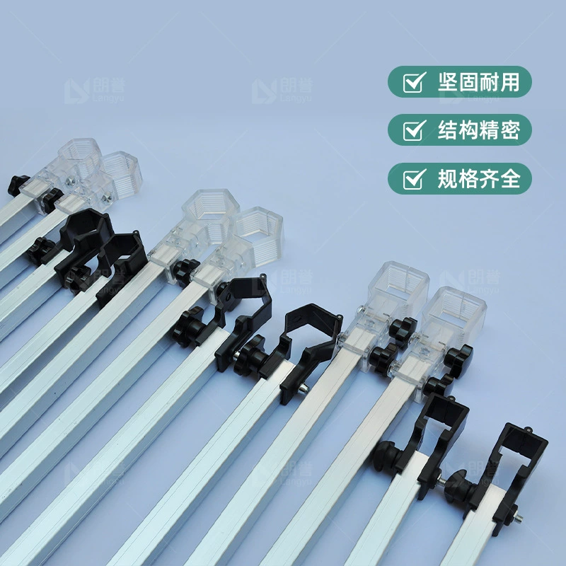 Крепление-зажим для уличного тента-навеса, поворотный соединитель для флагштока, аксессуары для четырехногих палаток, шестигранный флагшток 4050