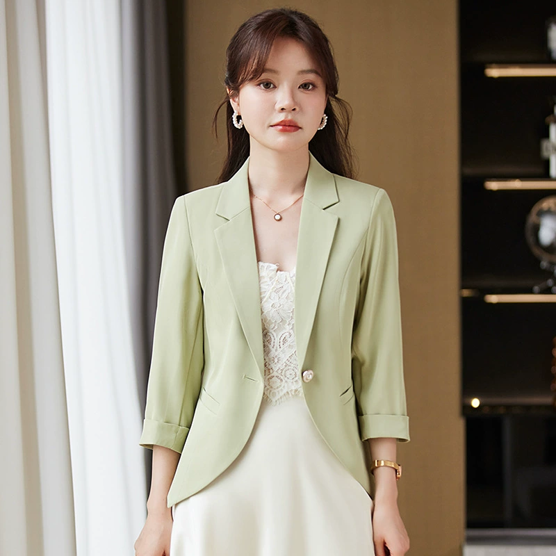 Spring fashionable fitted classic suit jacket, 2024 years, city style