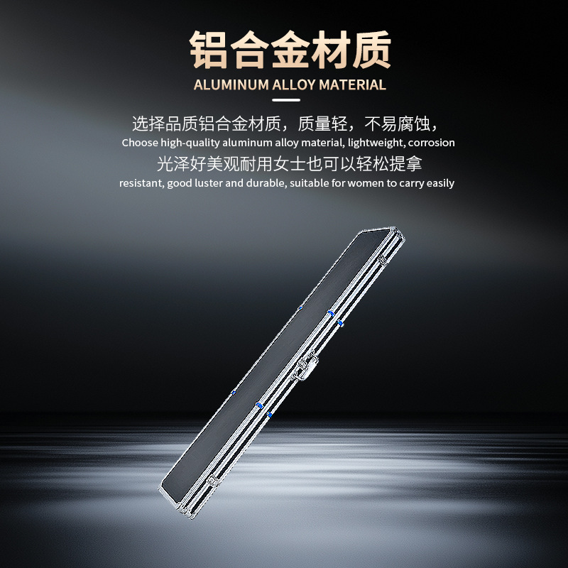 Herramientas personalizadas fabricantes de cajas de aluminio maleta de hardware para telescopio astronómico maleta de aleación a prueba de choques de múltiples tamaños