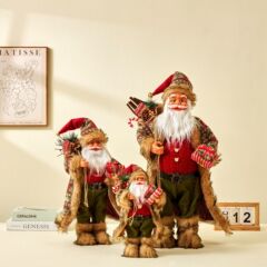 鑫特安クリスマス装飾サンタクロース新商品置物ギフトバッグクリスマス玩具クリスマス装飾新製品