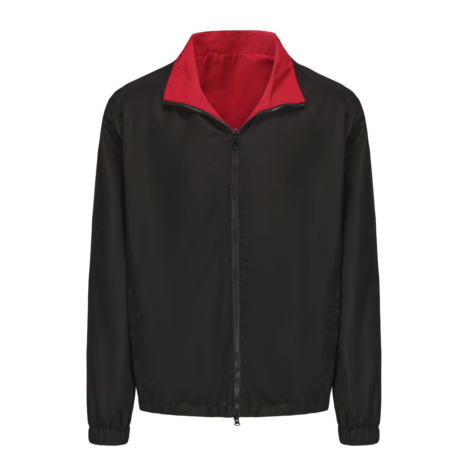 2024 Frühling und Herbst Neue Herrenmantelseite Tragbare doppelköpfige Reißverschlussjacke Sonnenschutzkleidung_voghion.com