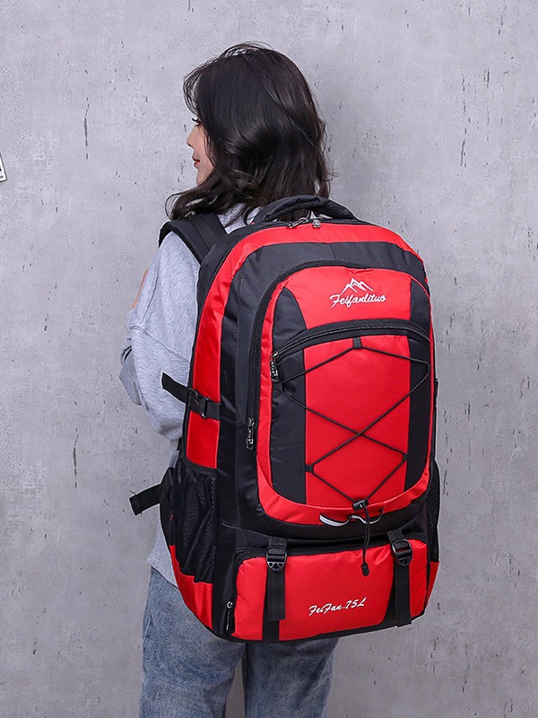 Fábrica al por mayor bolso del alpinismo al aire libre mochila de viaje de gran capacidad mochila de equipaje de trabajo ligero senderismo bolso del alpinismo