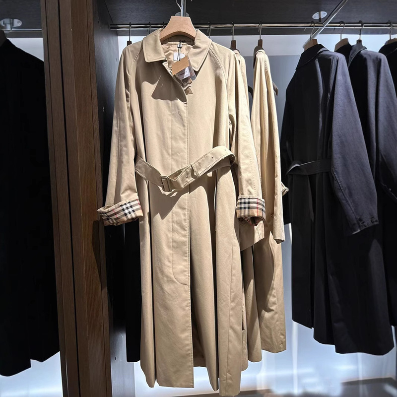 Bbr Belt Camden Long Windbreaker B Family High Version Kensington Waterloo Trench Windbreaker Jacket