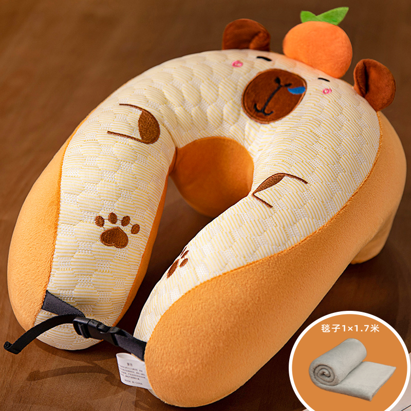 Almohada de Siesta en Forma de U Ergonómica para Oficina y Auto