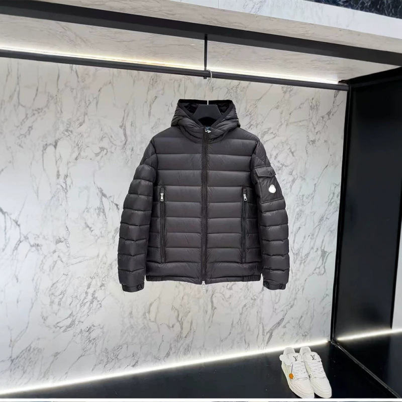 Cross-border Mongkok Galion series classic lightweight hooded shiny down jacket, unisex down outerwear Cross-border Mongkok Galion series classic lightweight hooded shiny down jacket, unisex down outerwear