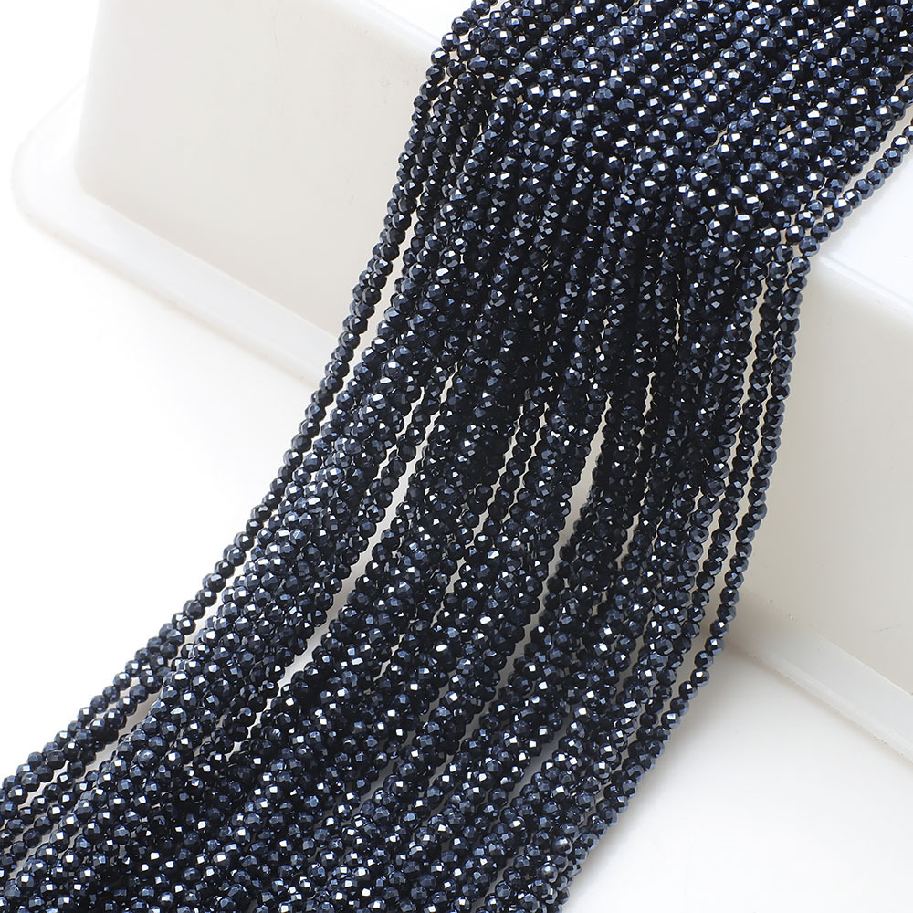 10g Weight Beads Jewelry Making Type 2MM Jewelry Making Size DIY Jewelry Accessories Classification 3 Pieces Per Pack Quantity Glass Material Solid Color Pattern Plating Design Elegant, Simple Style, Streetwear Style 3 Pieces Per Pack 2MM Glass Solid Color DIY Jewelry Accessories Beads 19