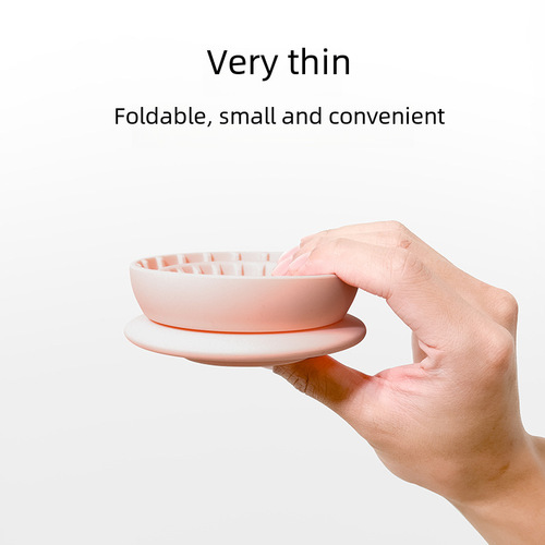 Creative outdoor camping silicone foldable filter cup portable coffee filter cup cake coffee filter smart cup