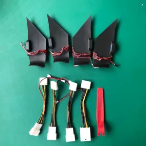 18-23 Camry qapı tutacağı işıqları, daxili atmosfer işıqları, buz mavi