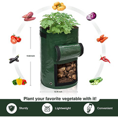 Cross-border PE potato planting bag sweet potato vegetable plant seedling bag plant cultivation bag Meizhi bag