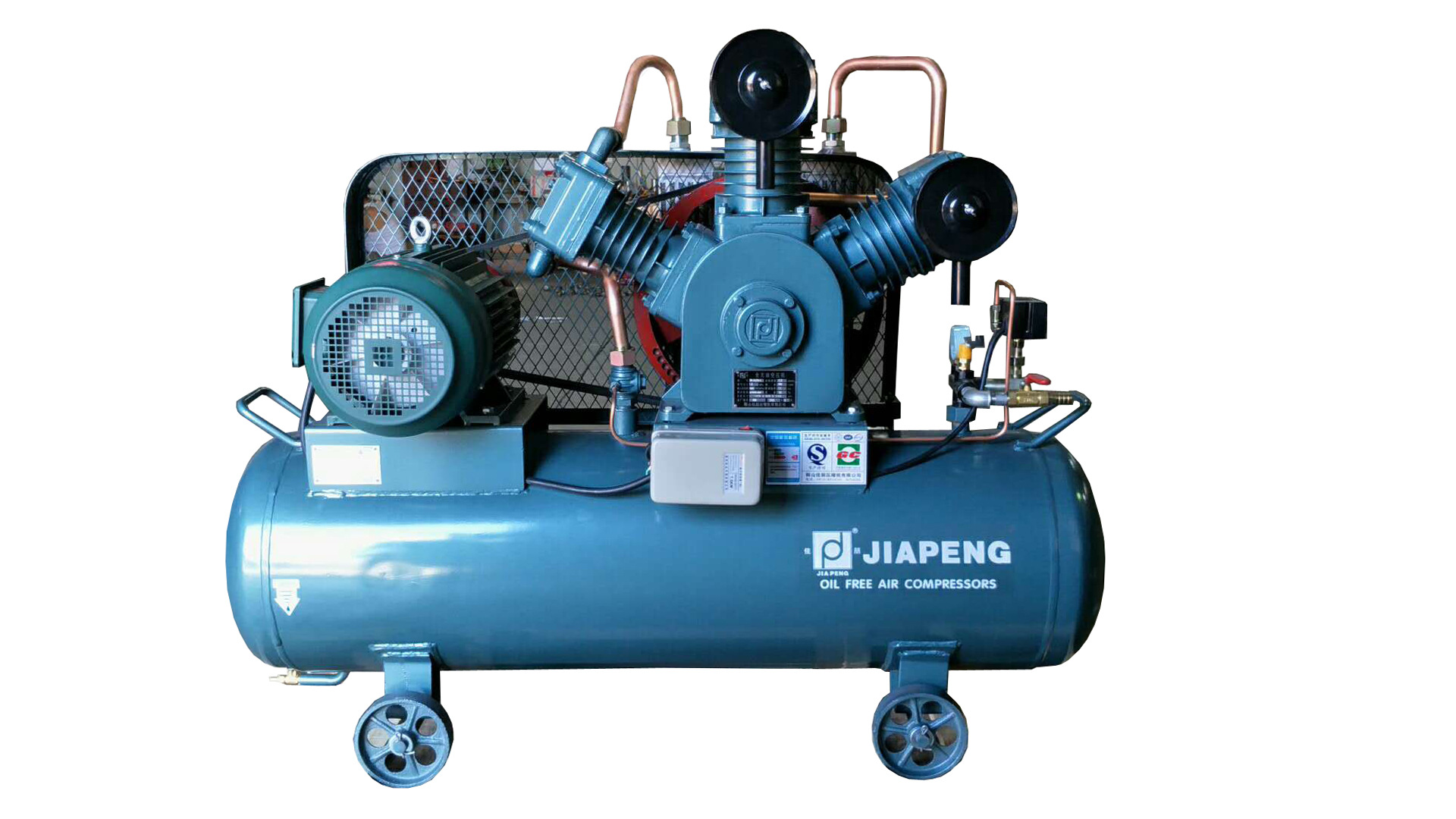 供应普通式ww-1.25/7全无油空压机