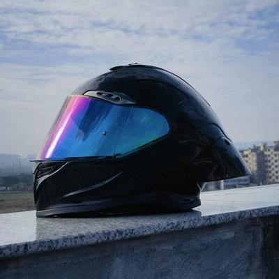 Dəbilqə (Kaska) aksesuarları — Full-Face Helmet Dual Lens Motorcycle