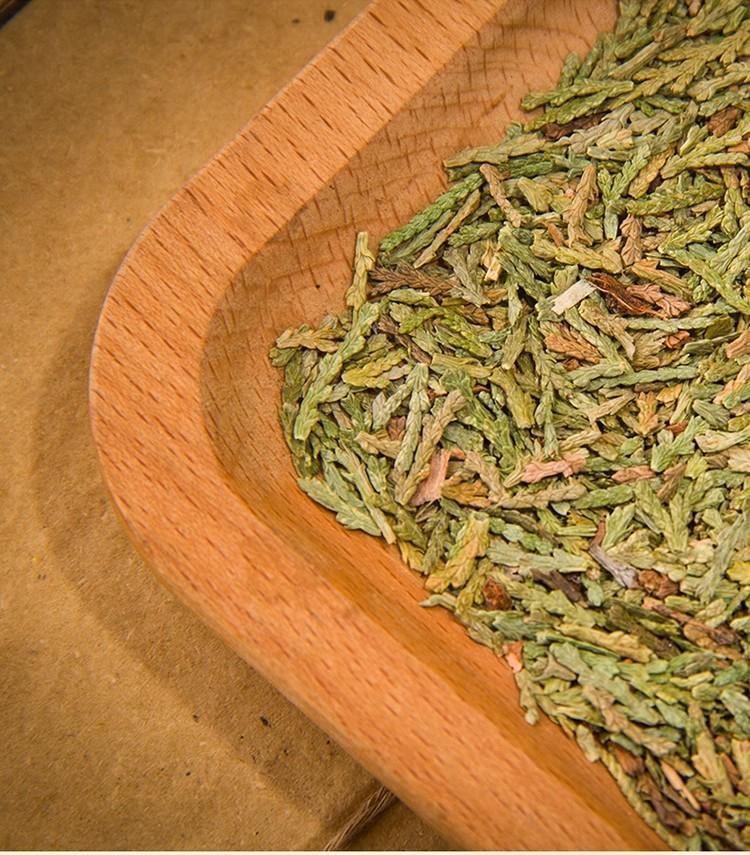 Dried Cacumen Platycladi Leaf 500g Cebai Ye Sun Dried Chinese Herb for Decoction and External Wash key features