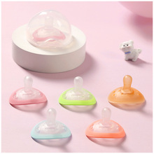 婴儿安睡型超软硅胶安抚奶嘴新生儿防吃手超轻宝宝仿母乳安抚奶嘴