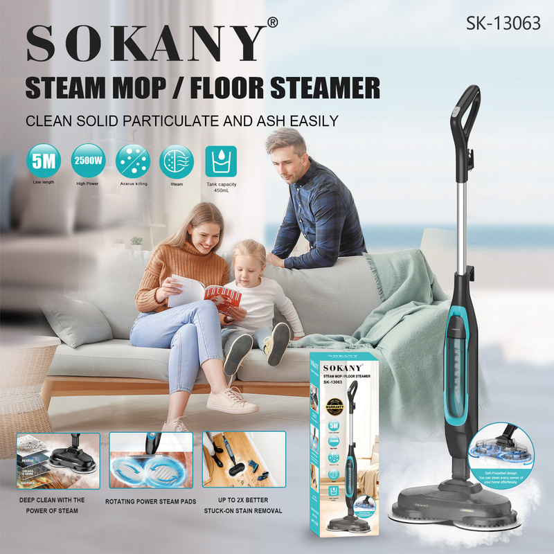 Outlet SOKANY13063 Steam Mop Household Floor Vacuum Cleaner Cleaning Mop Steam mop