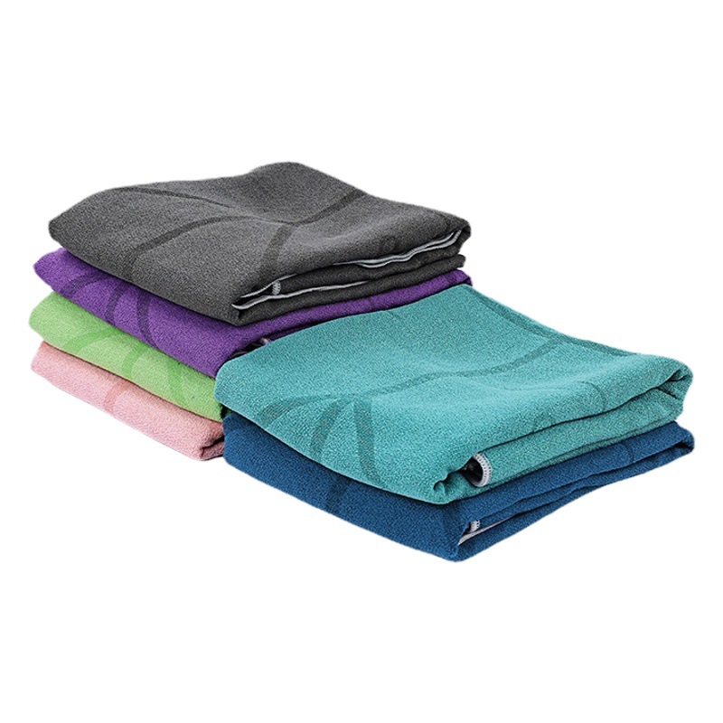 Xuanlin Non-Slip, Sweat-Absorbent, Machine-Washable, Professional Portable Ant-Dust Cloth, Ultra-Fine Fiber Sports Yoga Mat Towel