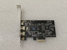 台式PCI-E1394卡 DV HDV高清视频采集卡火线卡PCIE1X接口 VIA芯片