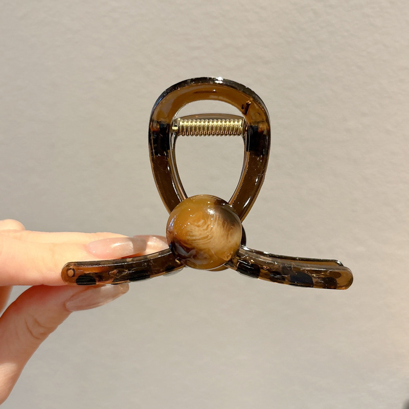 Pinza tiburón cabello estilo coreano elegante resistente gran sujeción​ image 231