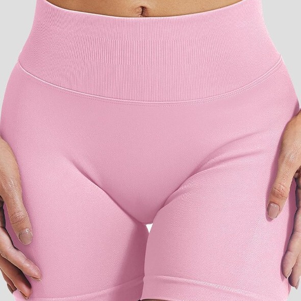 Dfyne Cross-Border Tk Popular Hip-Lifting Low-Waist Fitness Seamless Amazon Yoga Shorts