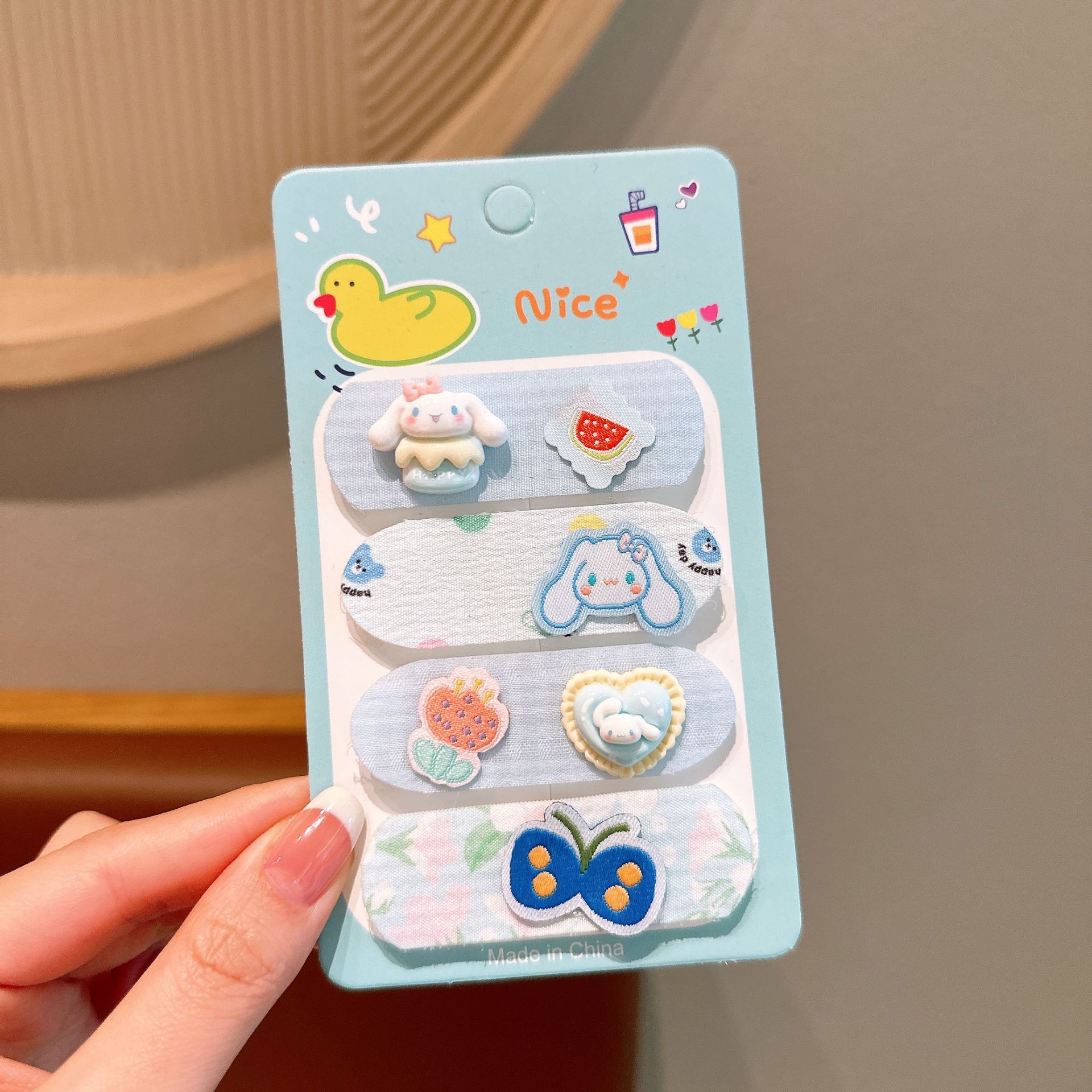 Los niños publican adorables pegatinas de velcro para bebés que no lastiman el cabello roto, artefactos de cabello mágicos para niñas con poco cabello pegatinas de frangeo