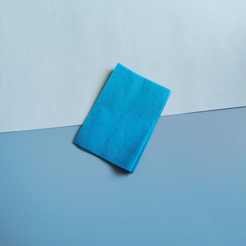 Bulk Facial Oil Absorbent Paper Blue Film Oil Absorbent Sweat Absorbent Paper Summer Portable Refreshing Flax Paper Cleaning